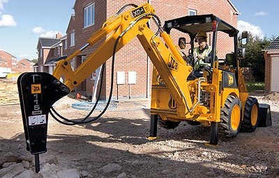 Detailedjcb backhoe loader